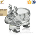 Handmade Christmas Decor Glass Deer Figurines